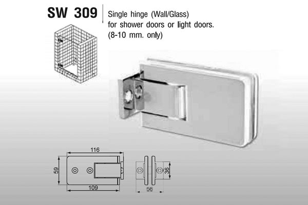Bản lề VVP SW 309